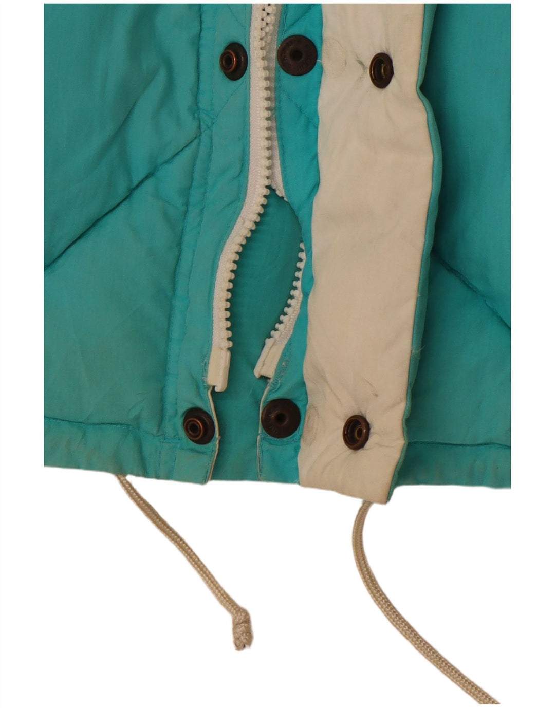 DOLOMITE Chaleco acolchado reversible para hombre Reino Unido 40 Algodón azul grande