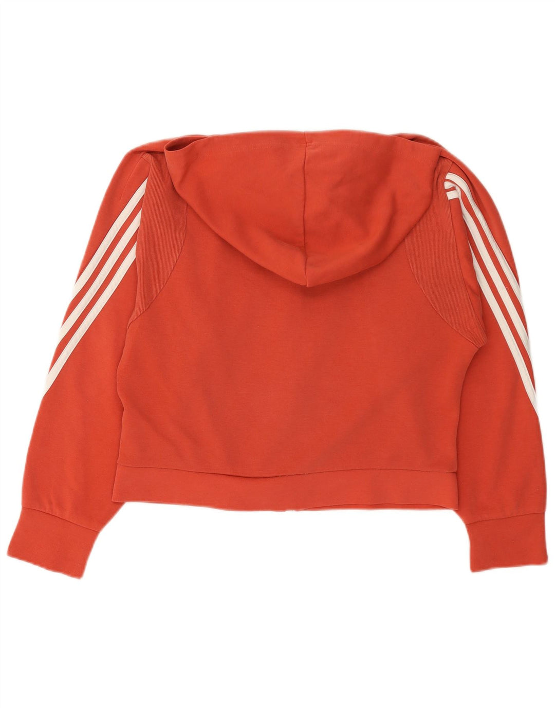 ADIDAS Sudadera con capucha y cremallera extragrande Estambul para mujer Reino Unido 8/10 Pequeño Naranja