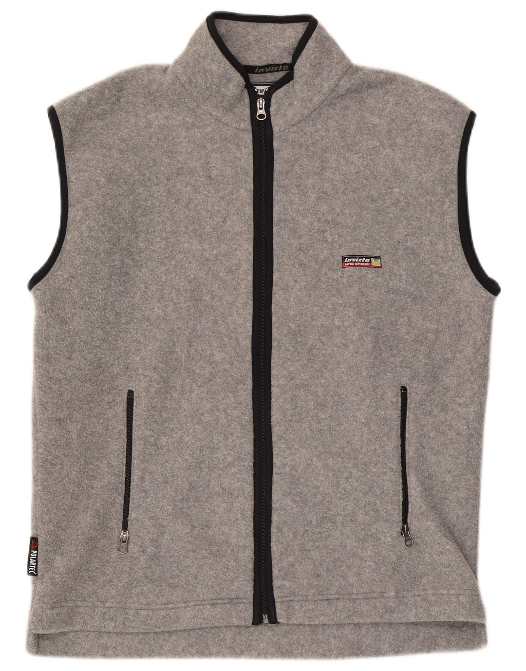 Chaleco polar para hombre Invicta UK 40 Poliéster gris grande