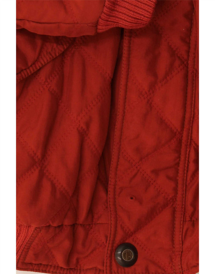 Chateu Beau Cedre Chaqueta bomber estampada para hombre IT 46 Small Red Colourblock