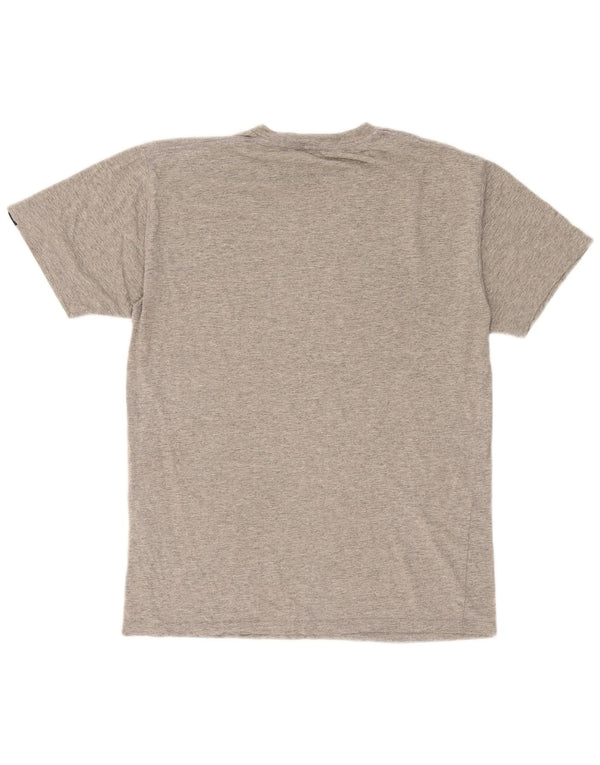 Vans Hombre Classic Fit Camiseta Top Algodón Gris Medio