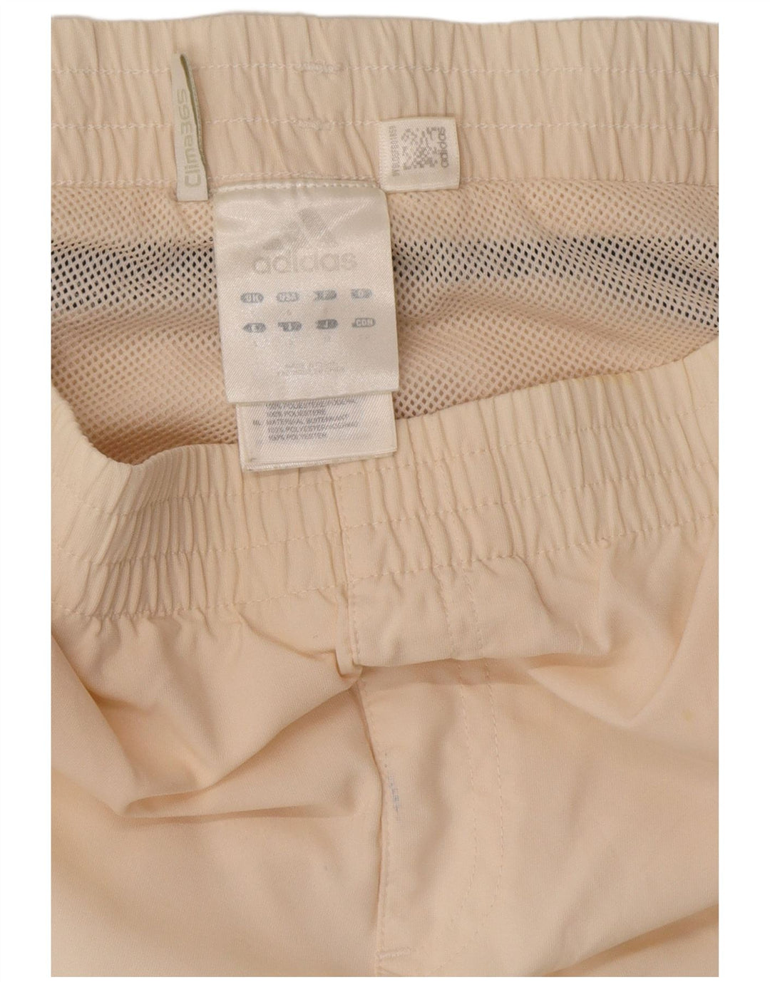 ADIDAS Mens Clima 365 Sport Shorts Pequeño Off White Poliéster