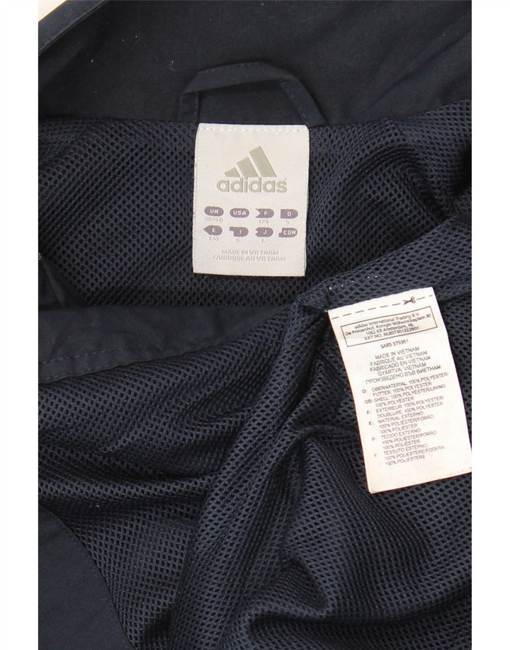 Adidas - Chaqueta de chándal para hombre, talla 38/40, color azul marino mediano