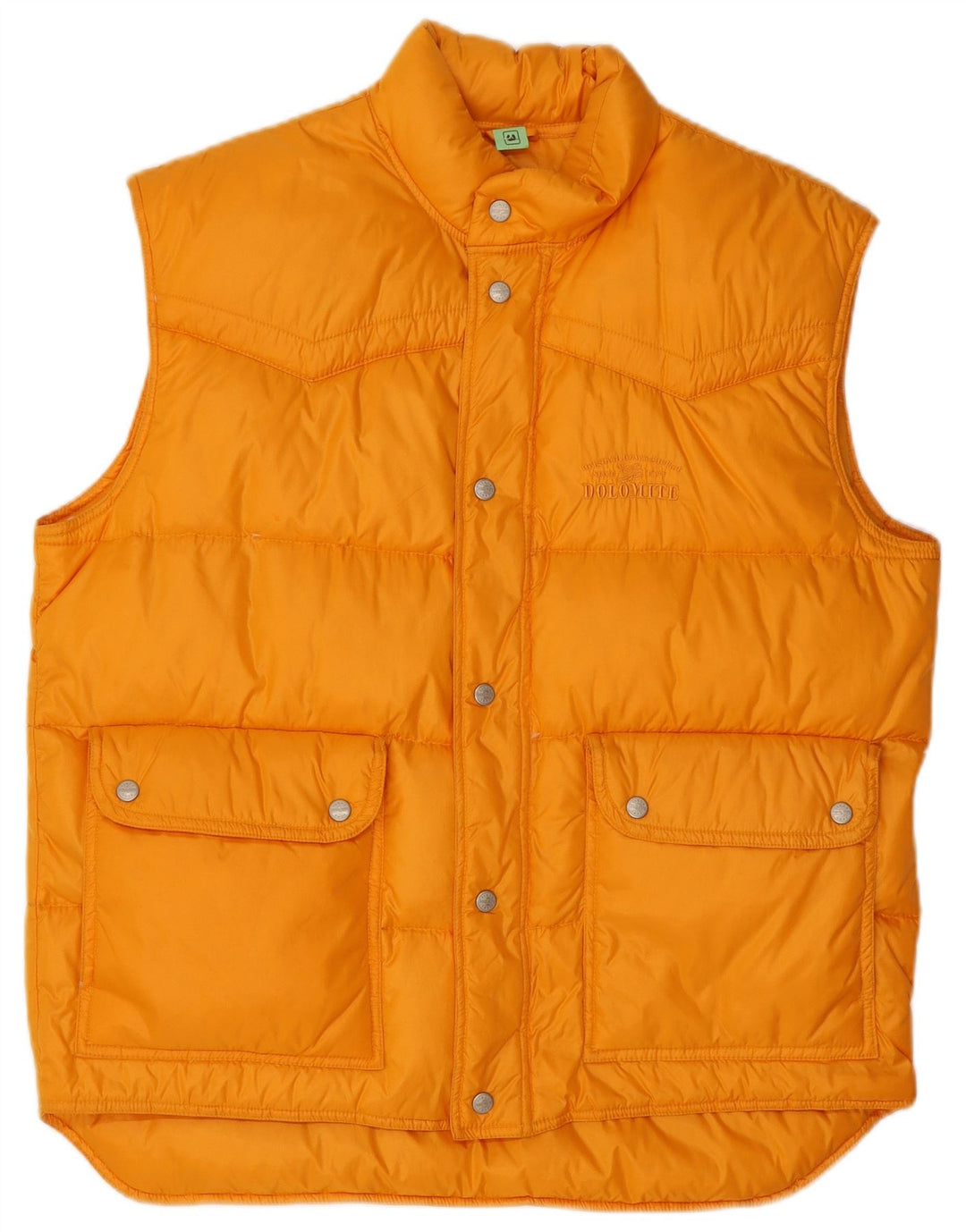 Dolomite Chaleco acolchado para hombre UK 40 Large Nylon naranja
