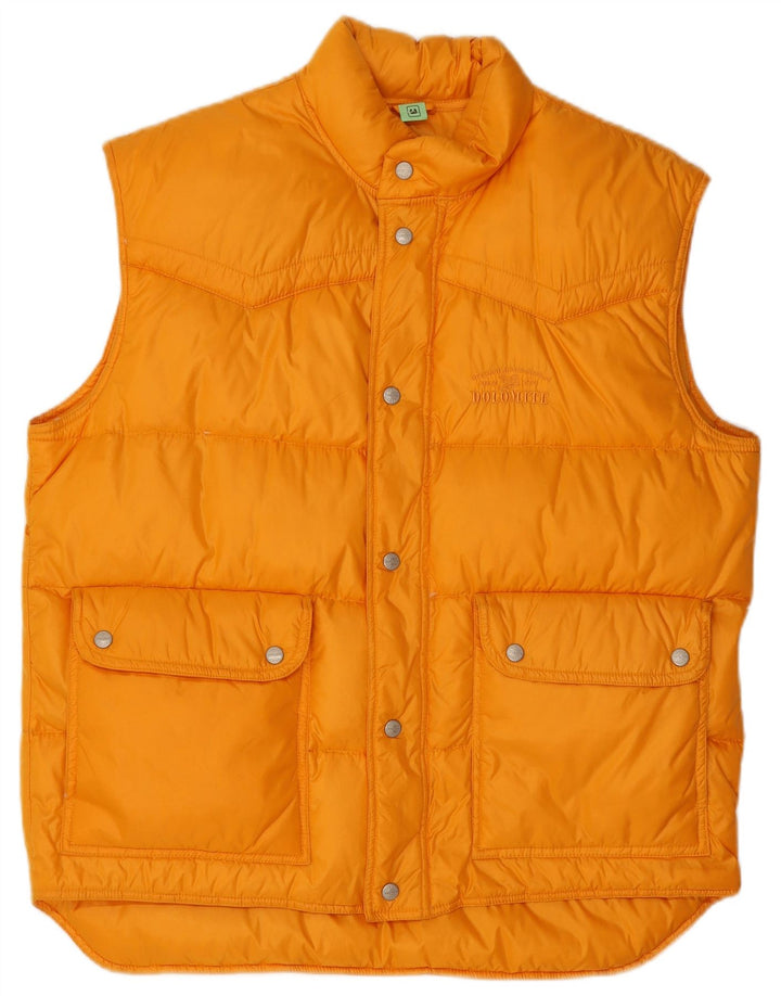 Dolomite Chaleco acolchado para hombre UK 40 Large Nylon naranja