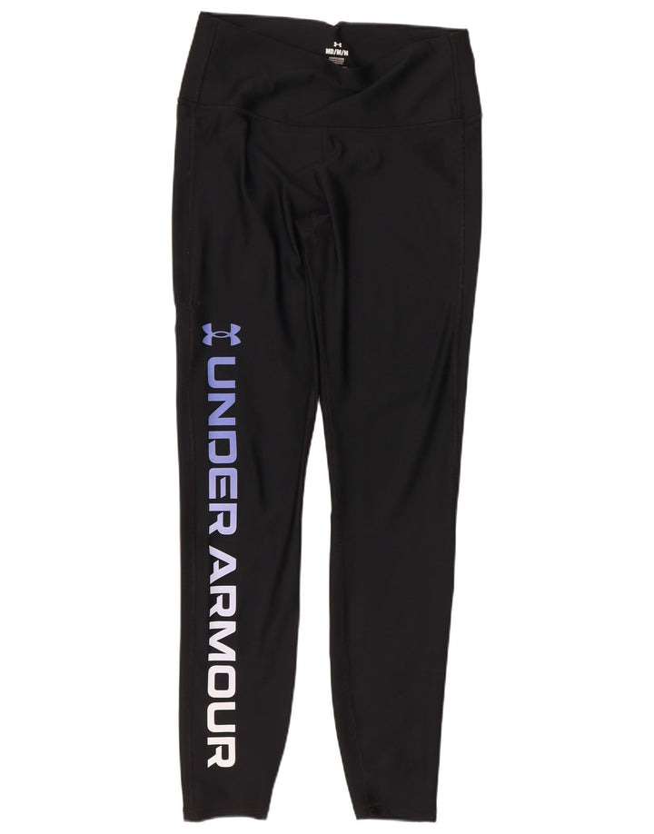 Under Armour Leggings gráficos de compresión para mujer Reino Unido 12 Mediano Negro
