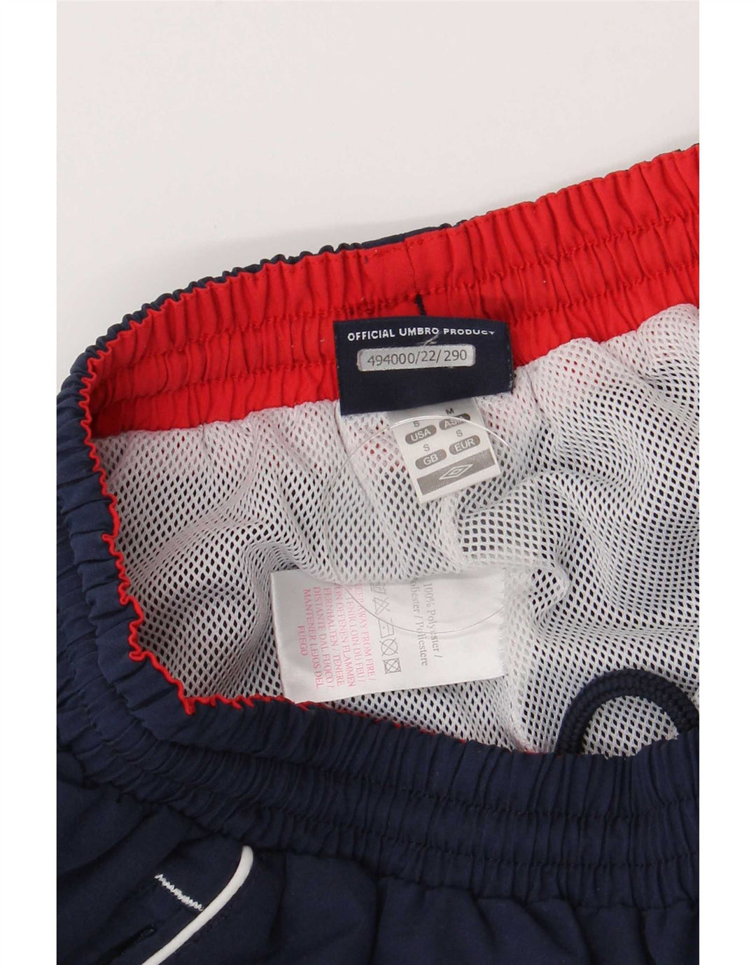 Umbro Hombre Pantalones De Chándal Gráfico Joggers Small Azul Marino Poliéster