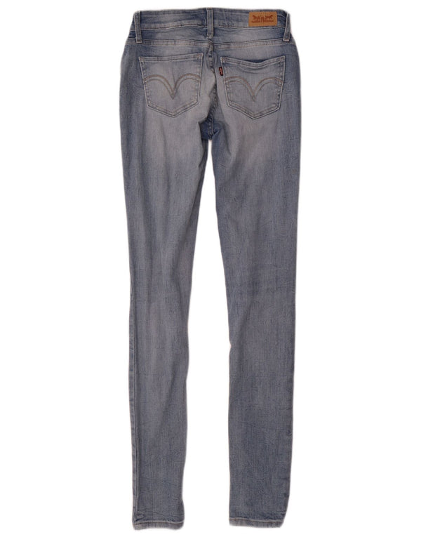 Levi's Mujer Legging Skinny Jeans W25 L32 Algodón Azul