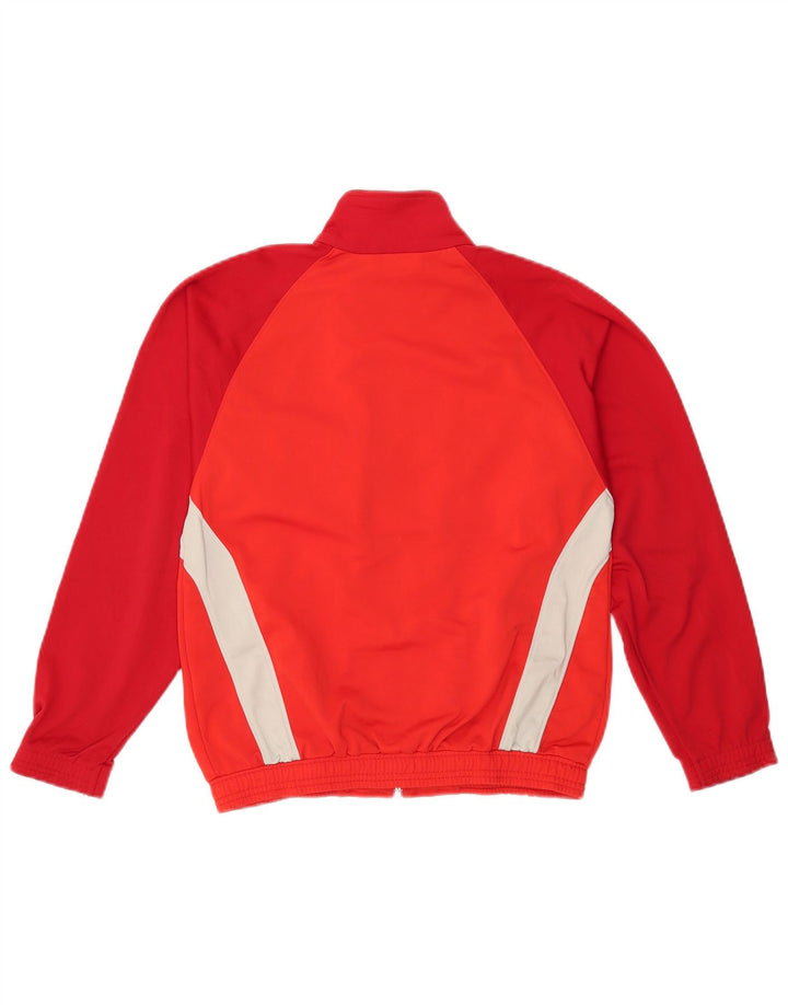 PUMA Chaqueta de chándal para niño 9-10 años Rojo Colorblock Poliéster