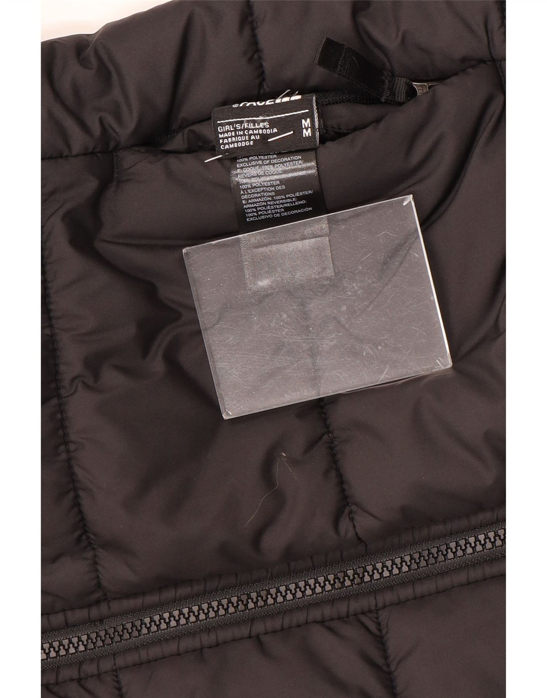 THE NORTH FACE Chaqueta acolchada con capucha para niña 9-10 años Mediana Negro