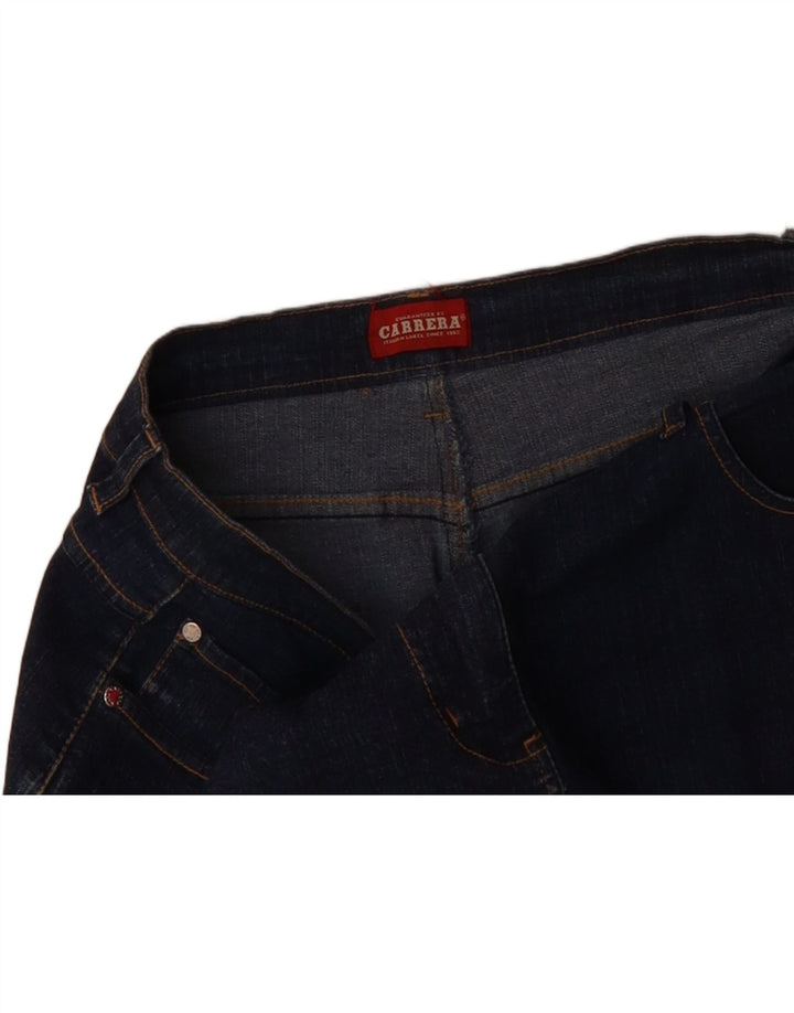 CARRERA Womens Denim Skirt IT 48 XL W34  Navy Blue Elastane Vintage Carrera and Second-Hand Carrera from Messina Hembry 
