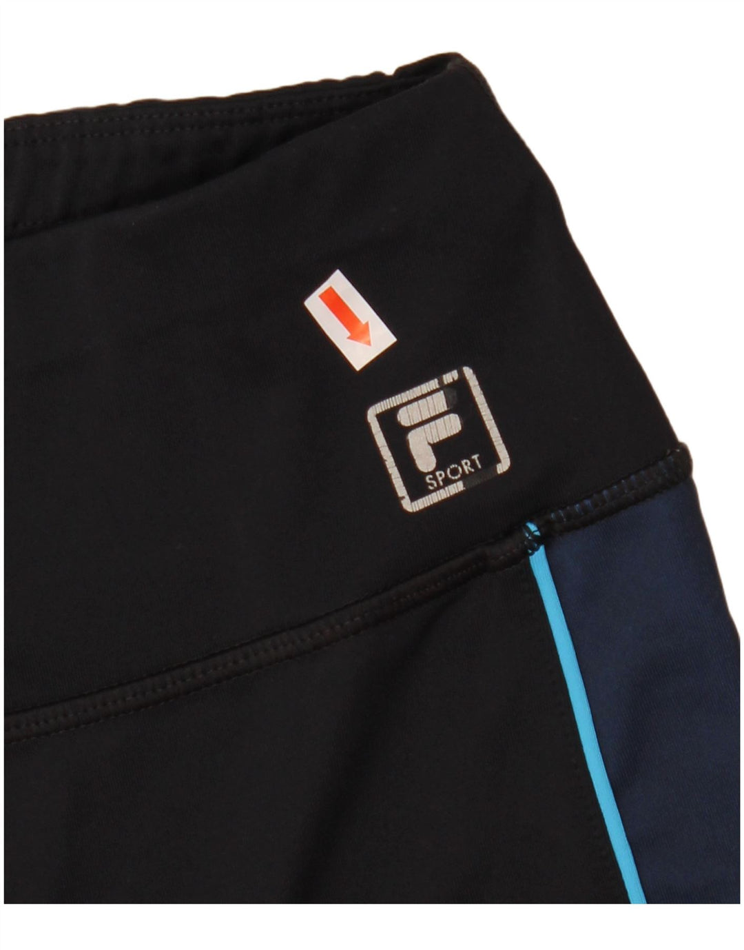 Fila Leggings capri para mujer ES 40 XL Poliéster color negro