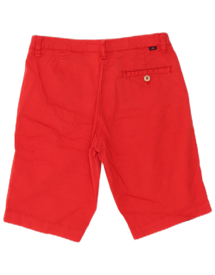 Pantalones cortos chinos Kappa para mujer EU 38 Medium W28 Algodón rojo