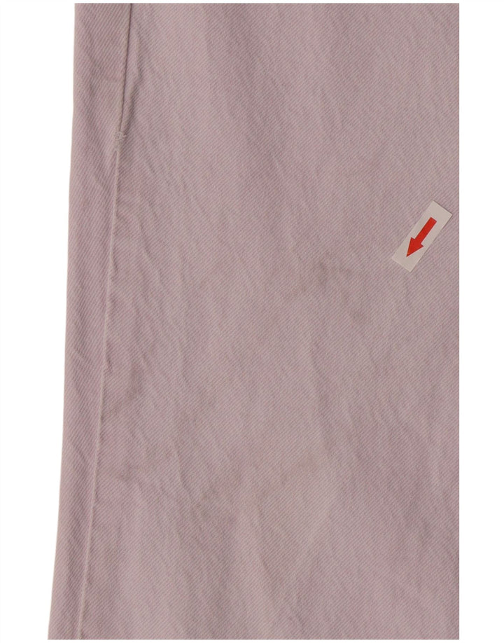 DESIGUAL Vaqueros rectos para mujer EU 38 Medium W26 L27 Algodón morado