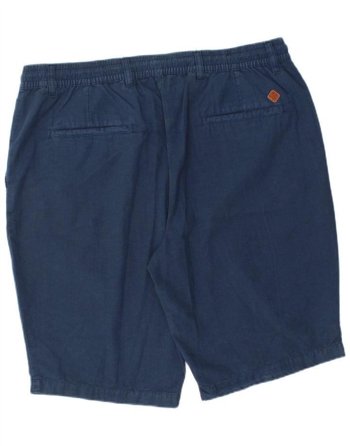 Carrera Pantalones cortos chinos regulares para hombre XL W38 Algodón azul marino