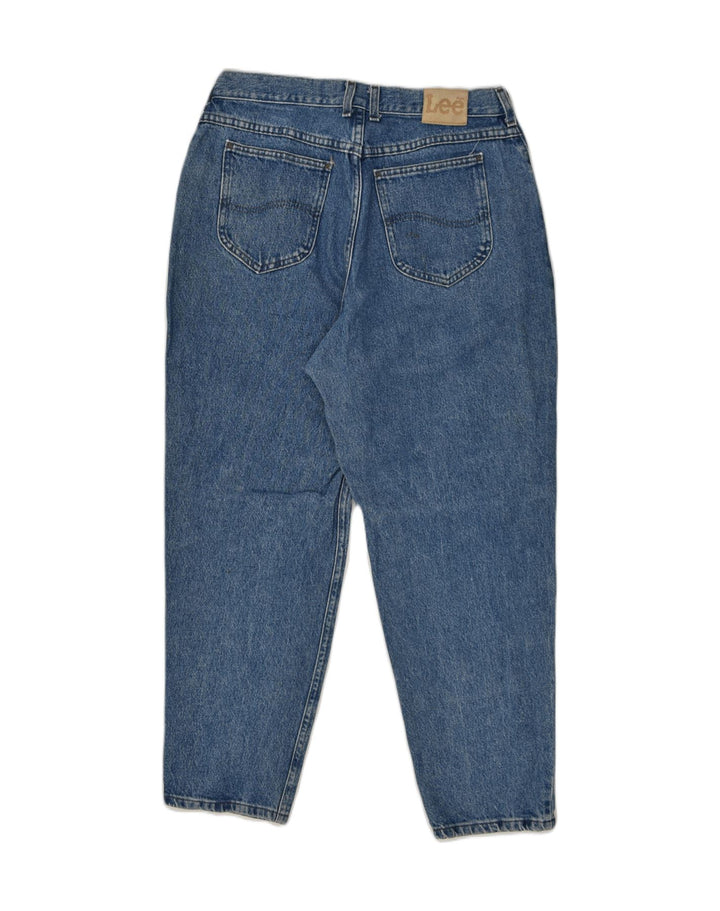 LEE Womens Tapered Jeans US 16 2XL W32 L28 Blue Cotton | Vintage Lee | Thrift | Second-Hand Lee | Used Clothing | Messina Hembry 
