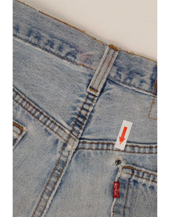 Shorts Levi's Mujer W28 Azul Medio