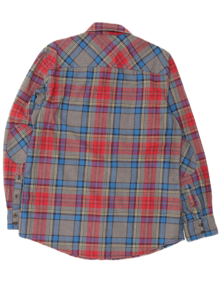 Camisa De Franela De Algodón A Cuadros Multicolor Grande De Boden Hombre