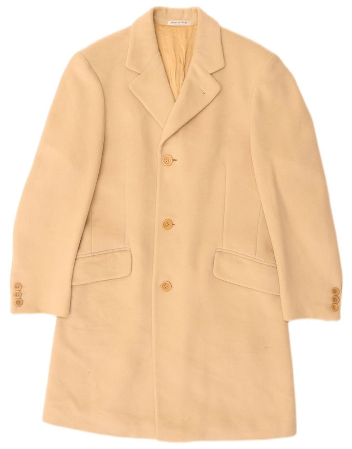 Abrigo para hombre Pal Zileri IT 46 Small Beige Lana virgen