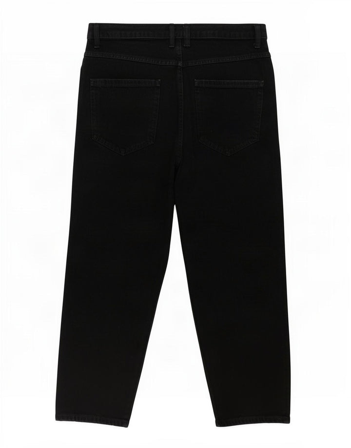 Zara Mens Capri Jeans EU 38 Pequeño W30 L22 Negro