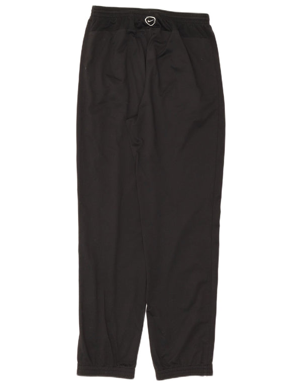 Nike Boys Dri Fit Tracksuit Trousers Joggers 13-14 Years XL Black Polyester