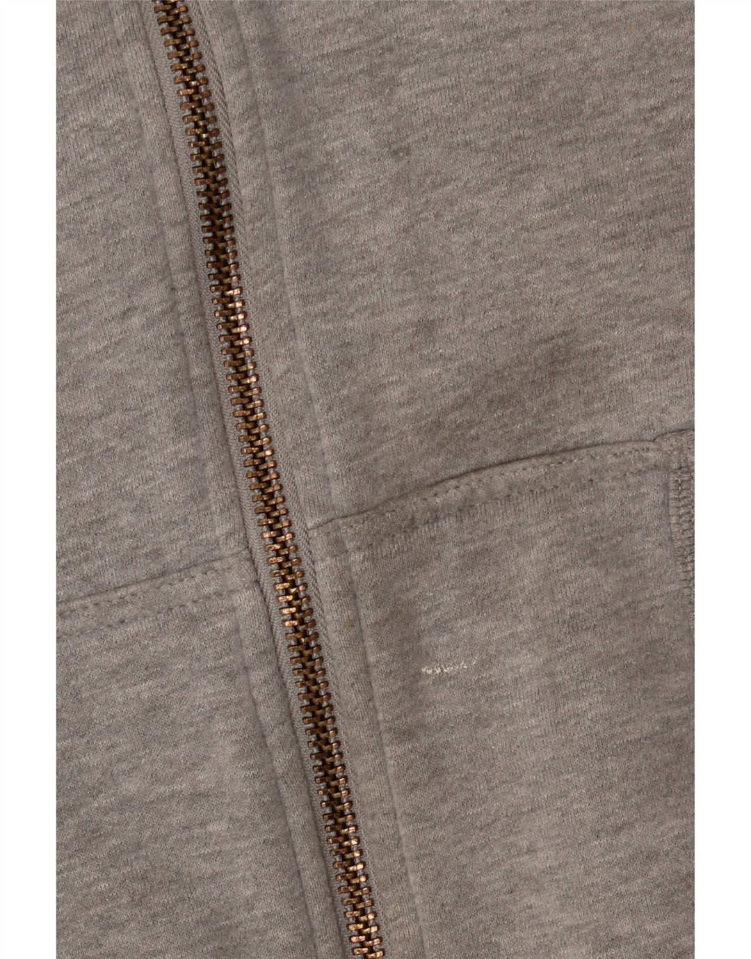 Superdry Sudadera con capucha y cremallera para mujer Reino Unido 40 Algodón gris medio
