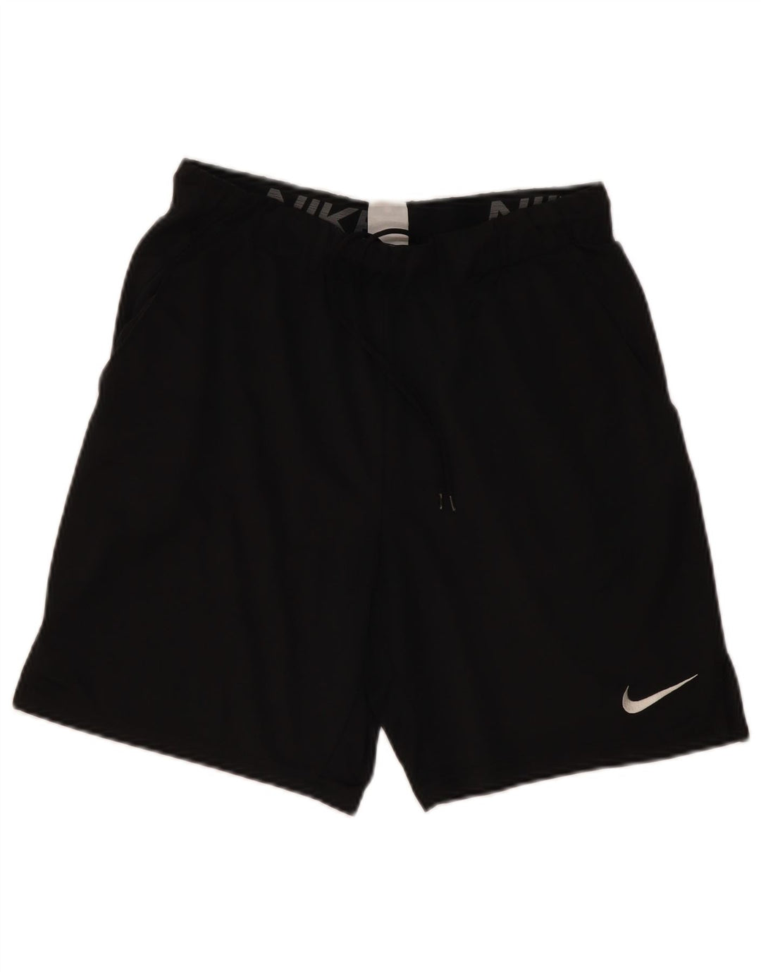 Pantalones cortos deportivos Nike Dri Fit para hombre Poliéster negro mediano