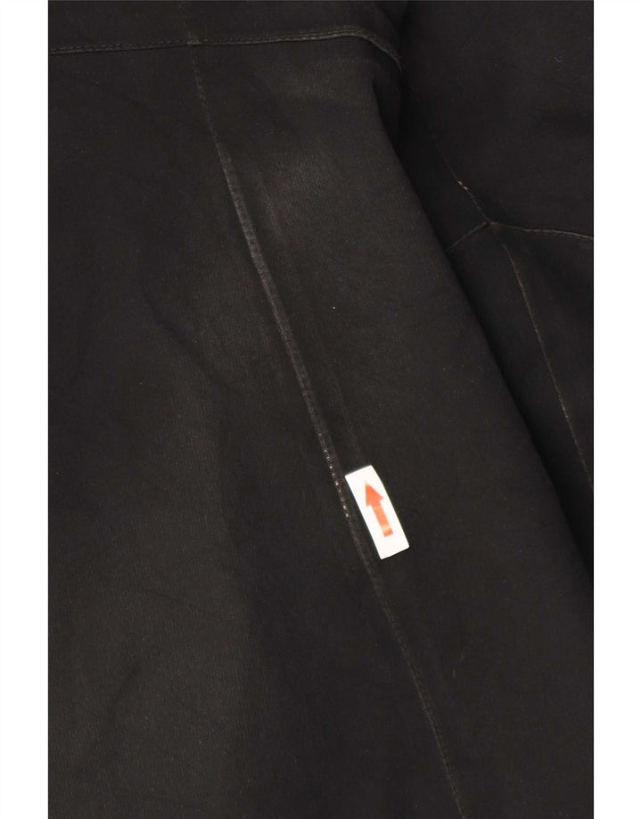 Abrigo cortavientos con capucha Patagonia para mujer UK 44 Poliéster negro mediano