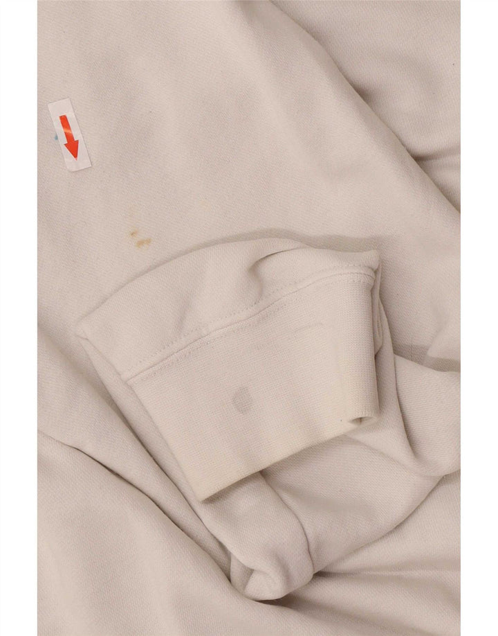 Nike Hombre Sudadera Gráfica Jumper XL Algodón Blanco