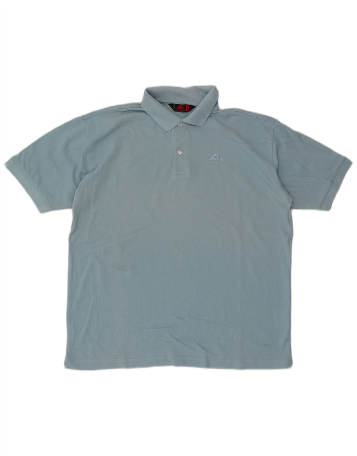 Kappa Polo Hombre XL Algodón Azul
