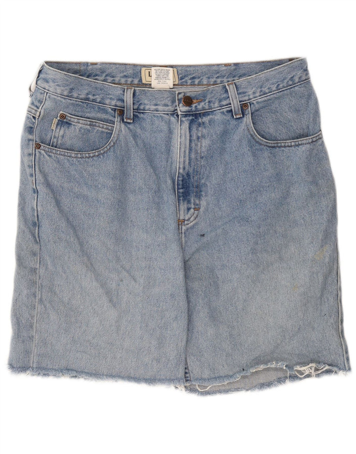 L.L.BEAN Pantalones cortos de mezclilla para hombre W34 Algodón azul grande