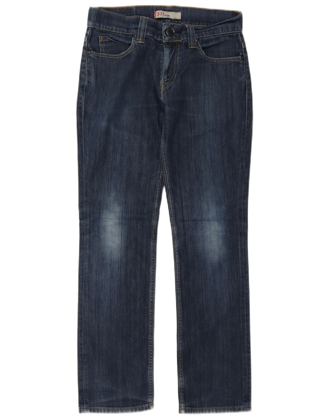 Levi's Hombre 511 Slim Jeans W32 L32 Algodón Azul