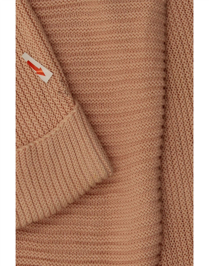 Massimo Dutti Jersey con Cuello en V para Mujer UK 46 Large Rosa