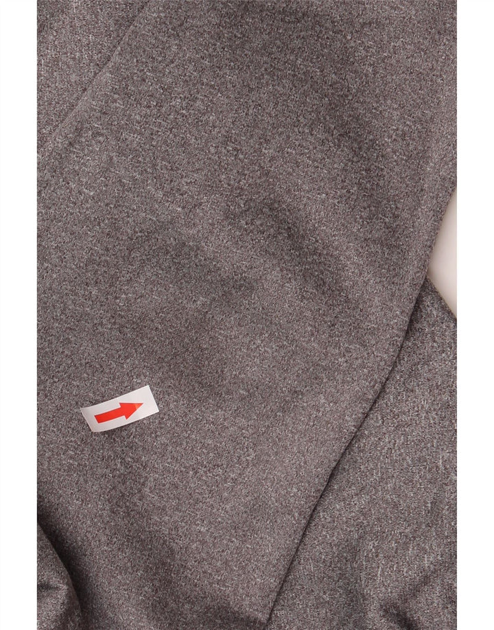 Under Armour Cold Gear Graphic Zip Sudadera con capucha para hombre, talla pequeña, gris