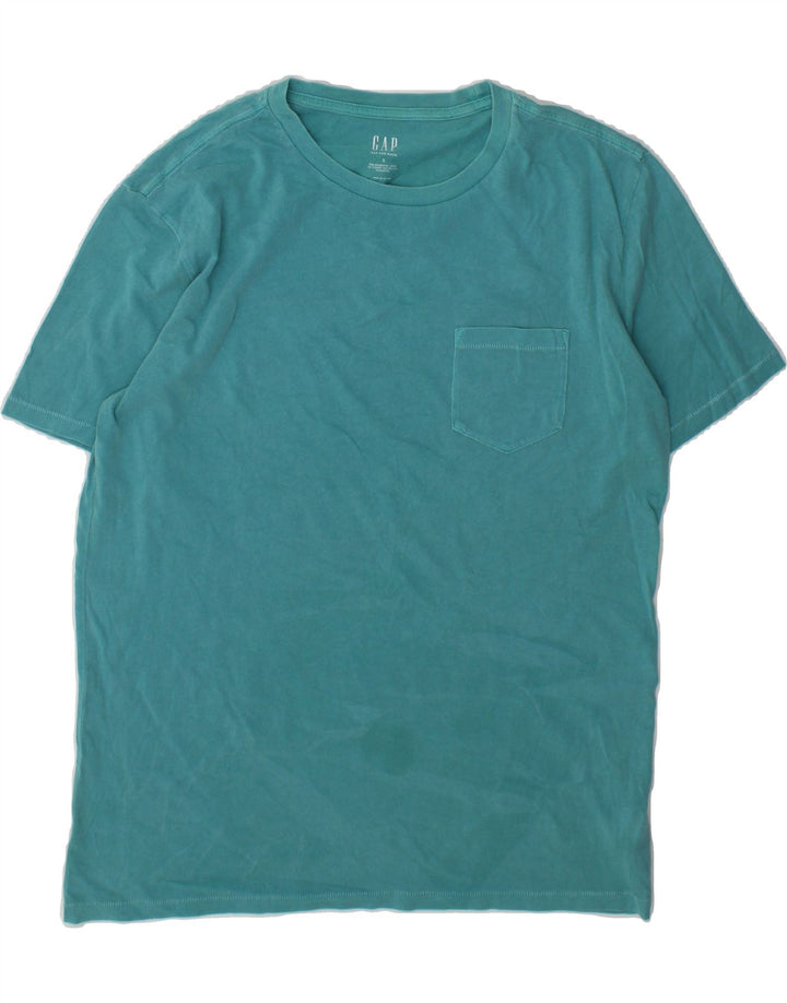 GAP Mens T-Shirt Top Small Blue Cotton Vintage Gap and Second-Hand Gap from Messina Hembry 
