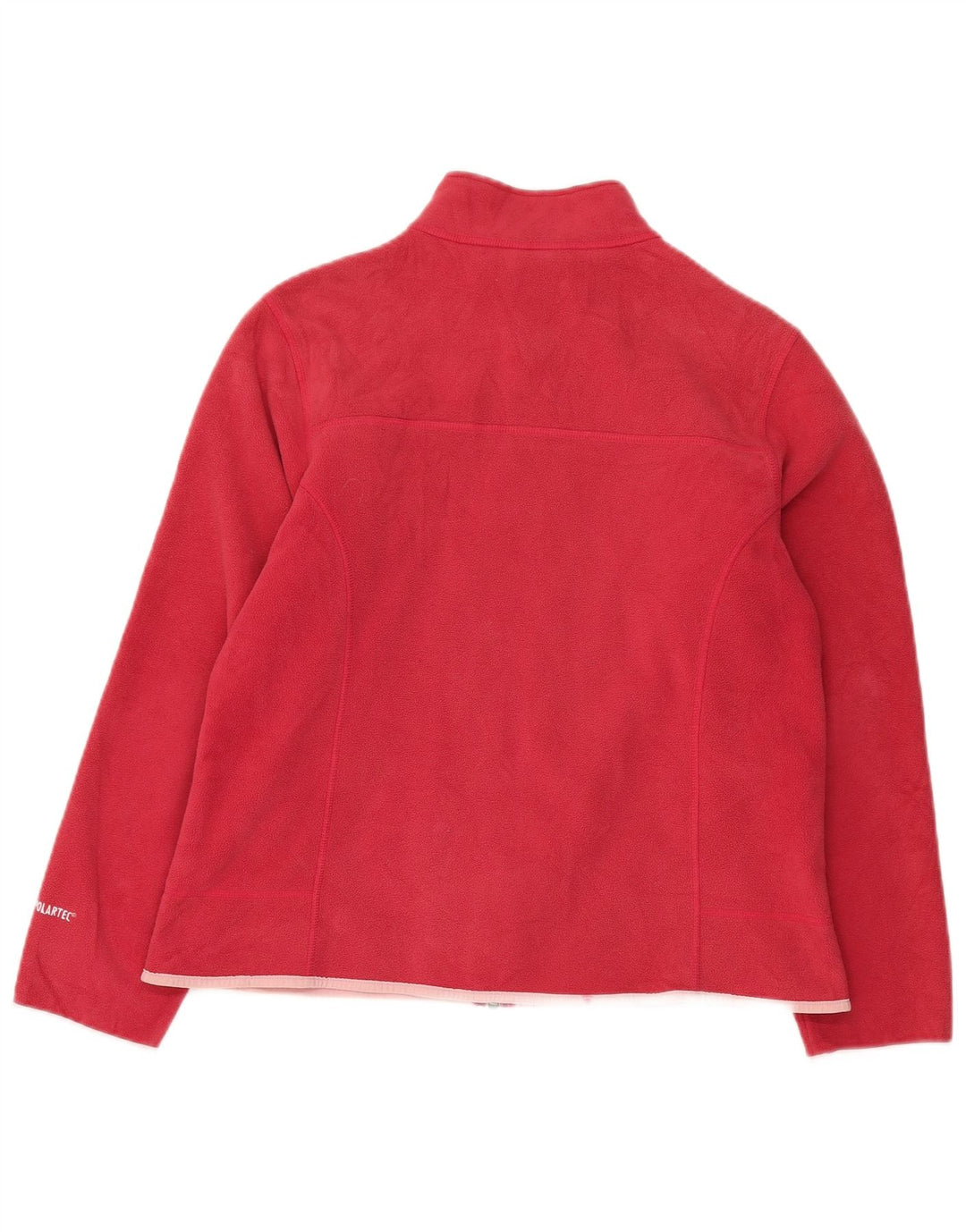 L.L.Bean Chaqueta polar extragrande para mujer UK 10 Small Poliéster rojo