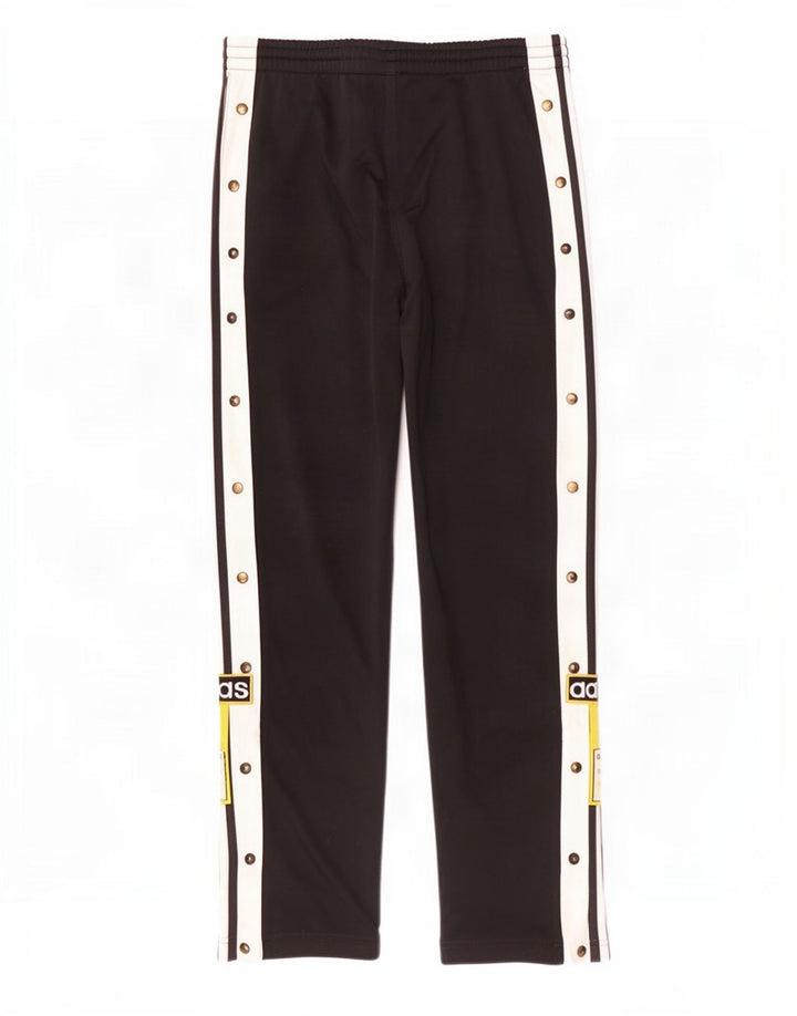 Adidas Hombre Pantalones De Chándal Gráficos Poliéster Color Block Negro Mediano