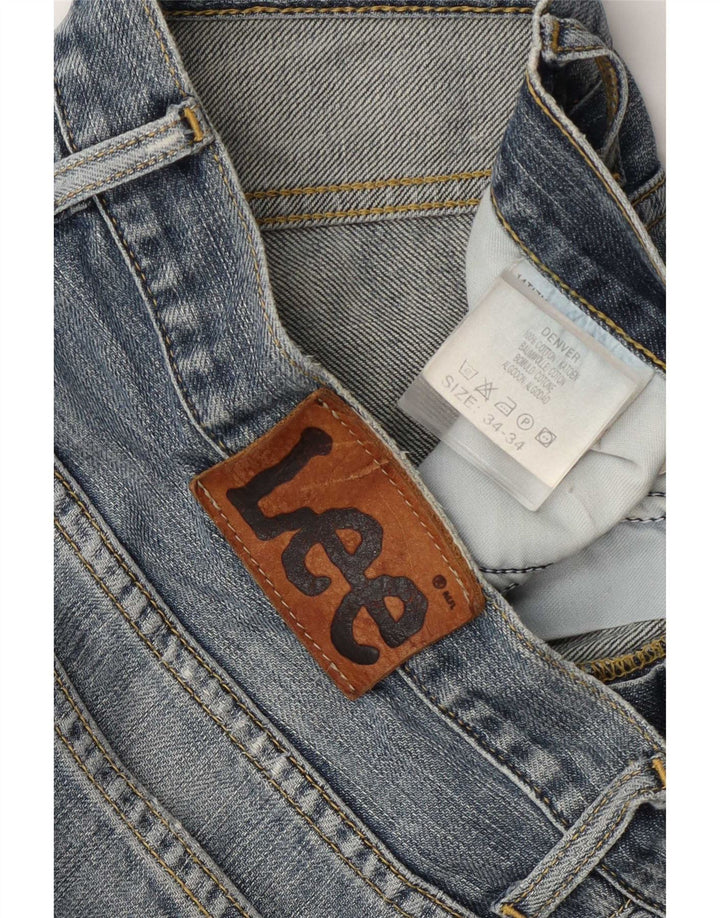 Lee Vaqueros Denver Bootcut para Hombre W34 L29 Algodón Azul