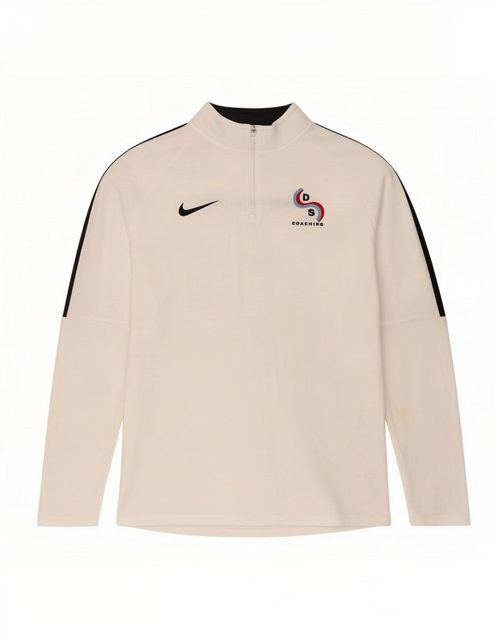 Nike - Sudadera con gráfico y cremallera en el cuello para hombre