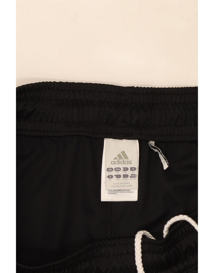 ADIDAS Mens Deutscher Fussball Bund Pantalones cortos deportivos Reino Unido 42 Grande Negro