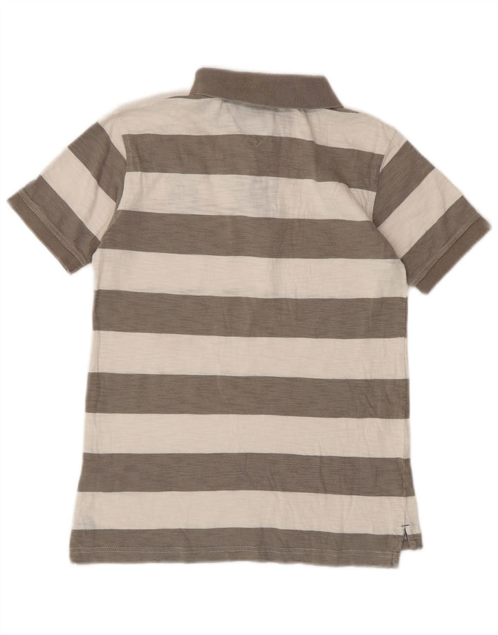 Tommy Hilfiger Polo de rugby para niños 12-13 años Gris medio Rayas
