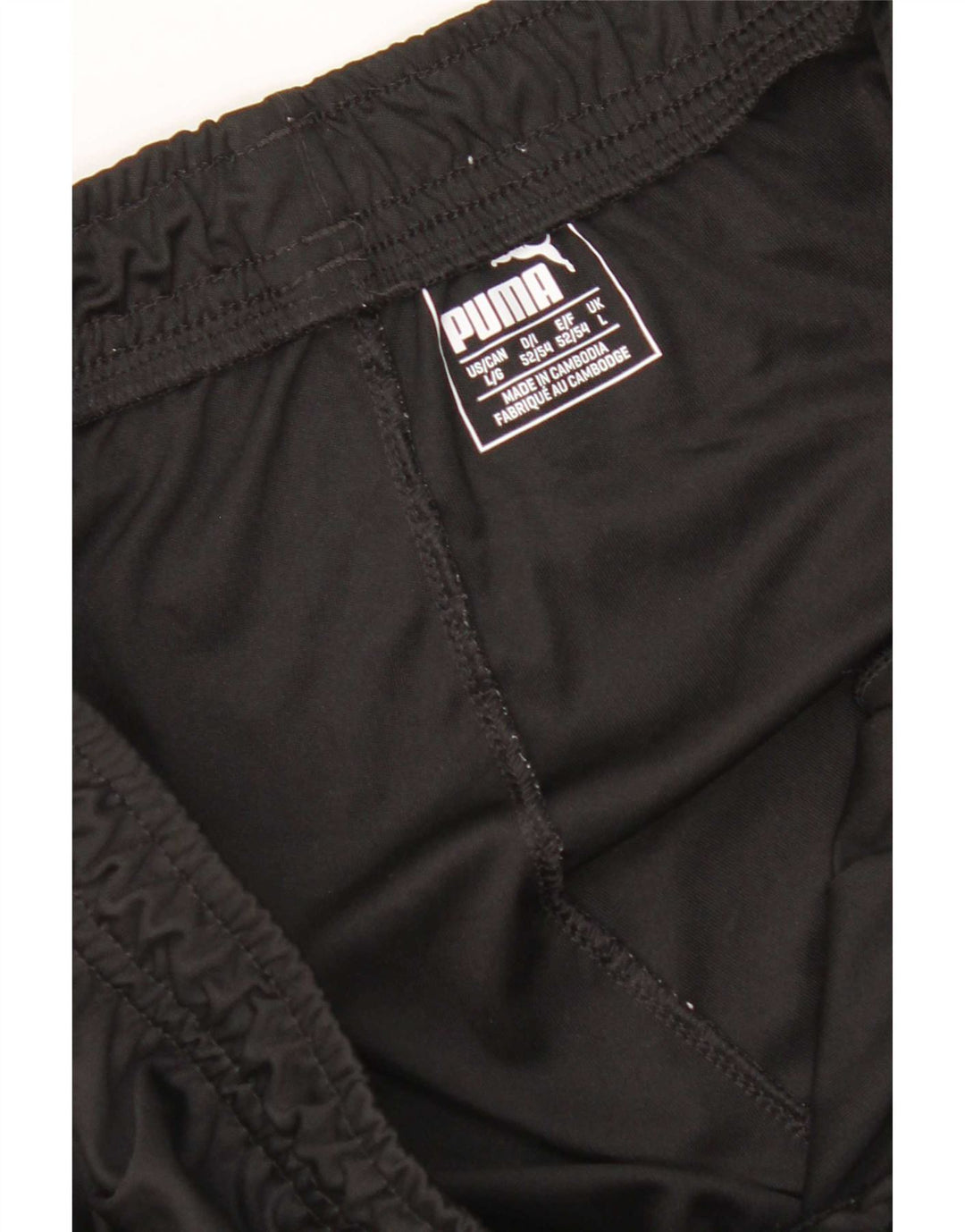 Puma - Pantalones cortos deportivos para hombre, talla grande, color negro