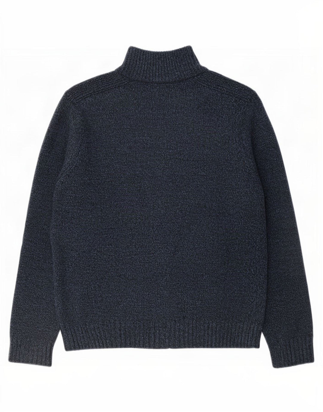 Marks & Spencer Suéter tipo cárdigan con cremallera completa para hombre Acrílico moteado gris grande