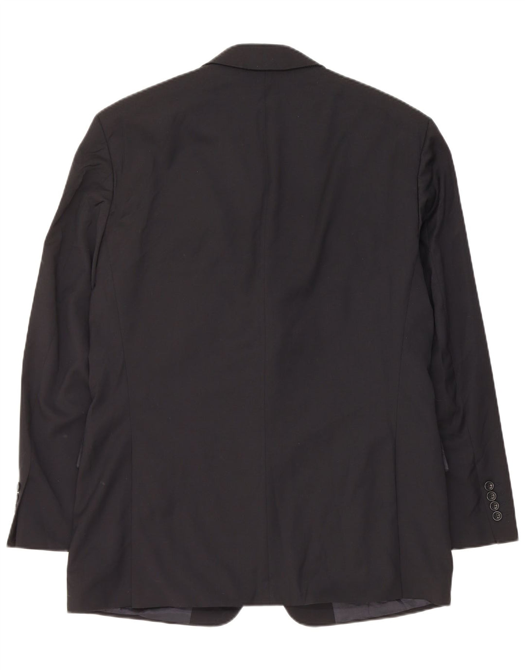 Hugo Boss Chaqueta tipo blazer de 3 botones para hombre EU 50 Grande Lana virgen azul marino