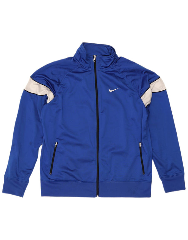 Nike Hombre Chándal Top Jacket XL Azul Colorblock Poliéster