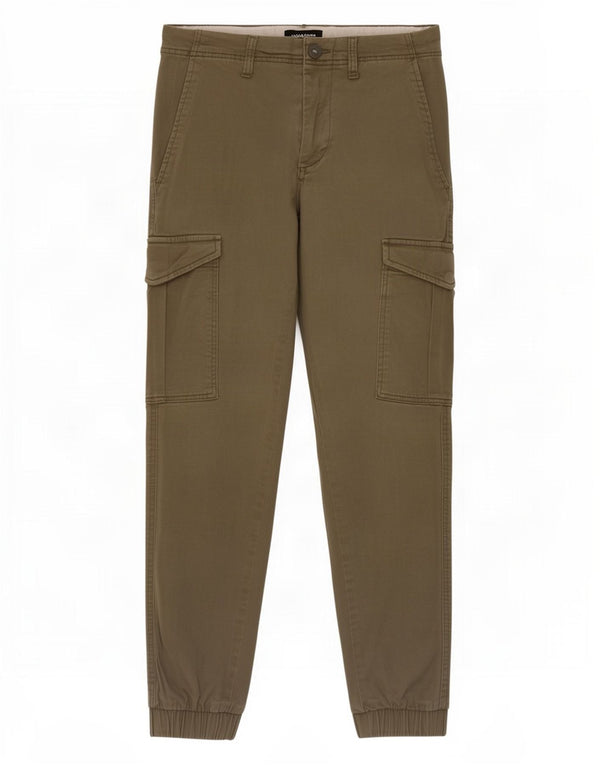 Jack & Jones Marco Slim Joggers Cargo para Hombre W30 L30 Algodón Caqui