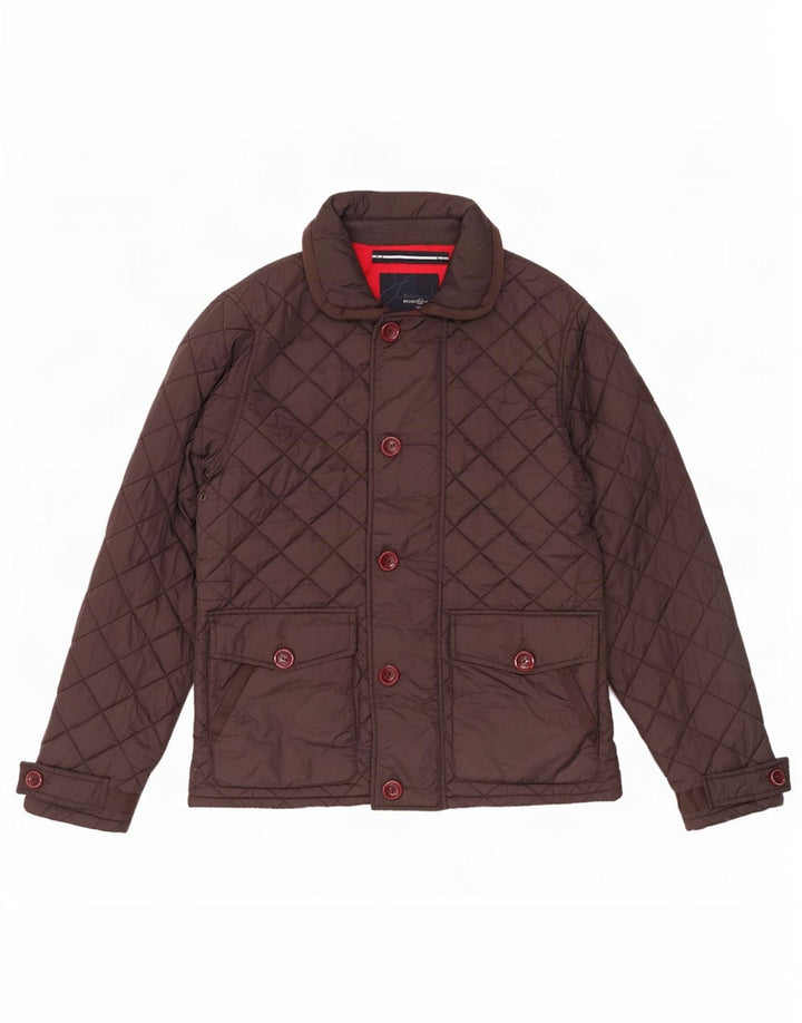 Henri Lloyd Chaqueta acolchada para hombre UK 38 Poliamida marrón medio