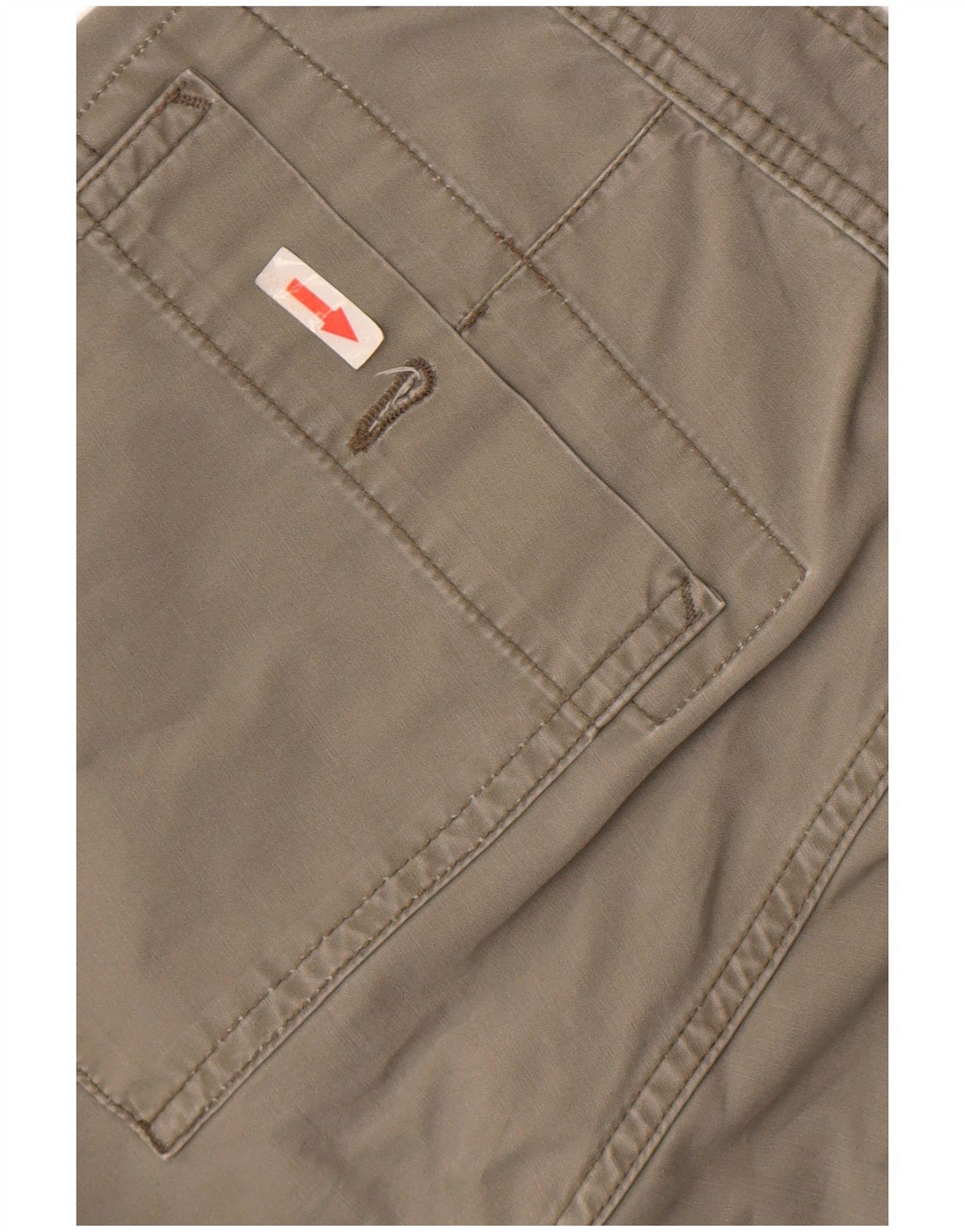 Bermudas tipo cargo para hombre Pierre Cardin W33 Algodón gris medio