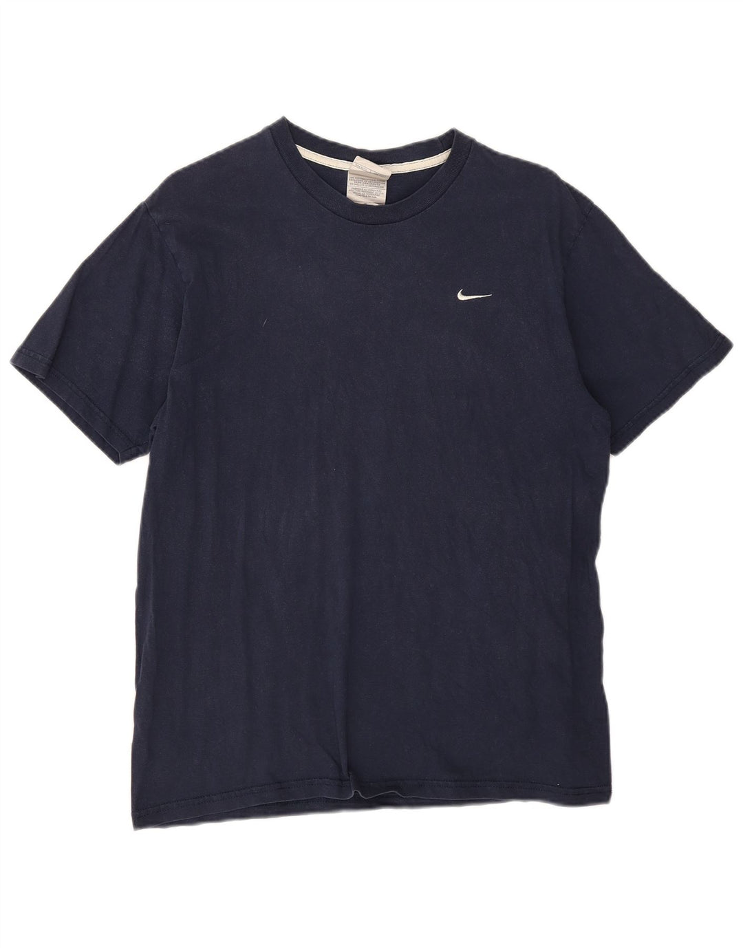 Camiseta Nike Hombre Top Medium Azul Marino Algodón