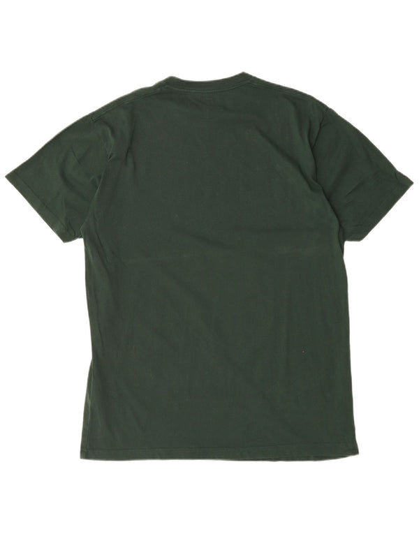 Vans Hombre Classic Fit Camiseta Top Grande Algodón Verde